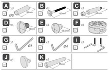 Full Set of Fixings for the