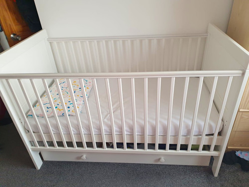 Mamas papas milano white - milano, cot