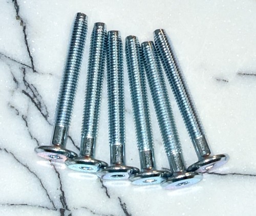 50mm cot bed screws - 6x,