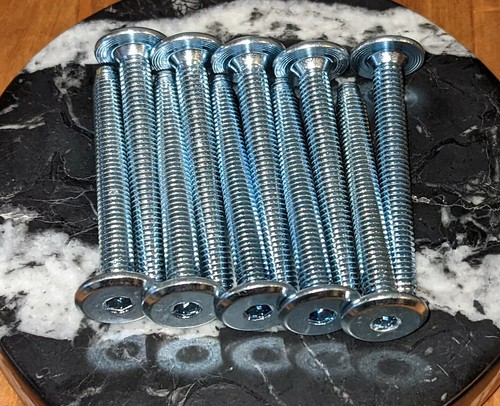 10x 50mm cot bed - m6, screws