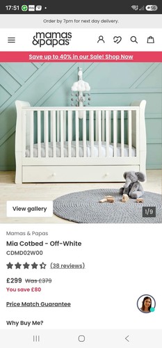 Mama papas cot mia - mama,