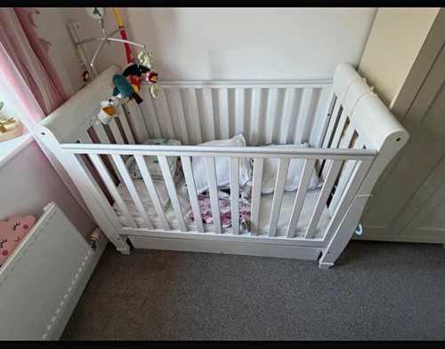 Babymore eva sleigh - eva, bed