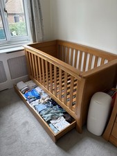 mamas and papas Ocean oak cot